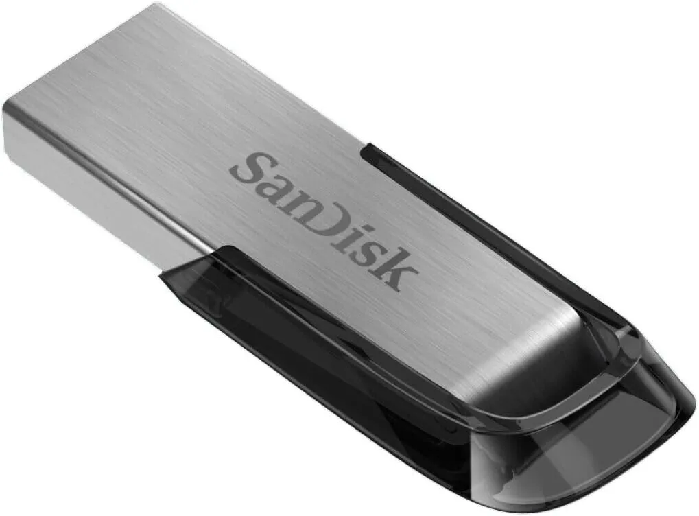 Sandisk Ultra Flair USB Flash Drive, 64 GB, Silver (SDCZ73-064G-A46)