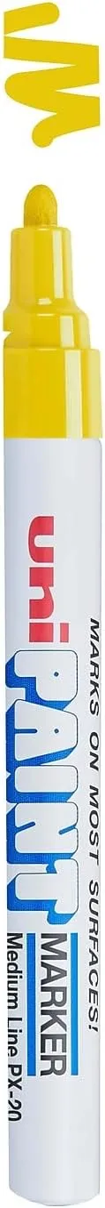 Sanford Uni Paint Markers, Medium Point, Assorted Colors, Pack Of 6