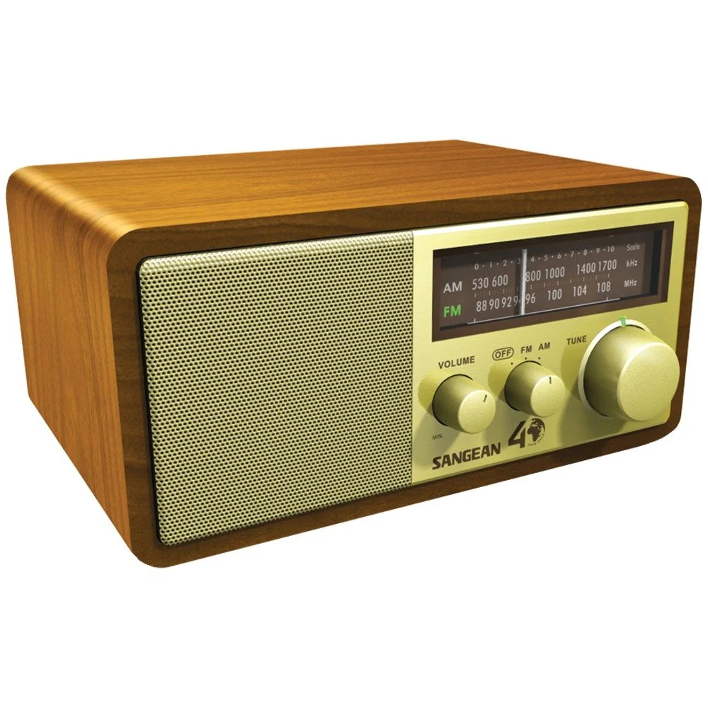 Sangean WR-11SE AM/FM Table Top Radio 40th Anniversary Edition Walnut WR-11SE Radio