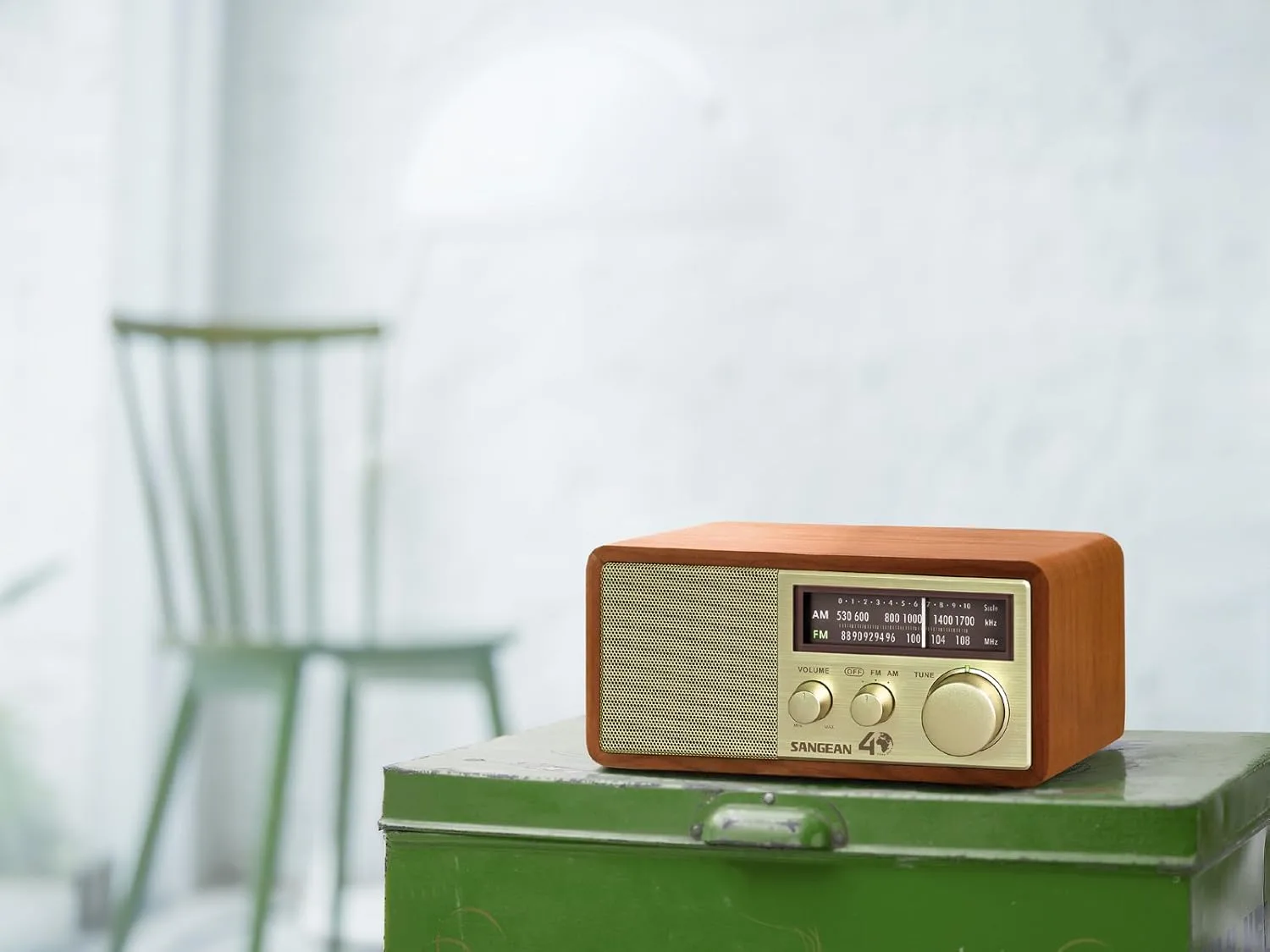 Sangean WR-11SE AM/FM Table Top Radio 40th Anniversary Edition Walnut WR-11SE Radio
