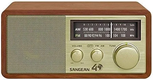 Sangean WR-11SE AM/FM Table Top Radio 40th Anniversary Edition Walnut WR-11SE Radio