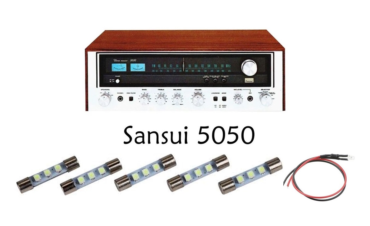 Sansui 6060, 7070, 8080 Upgrade LED Kit Sansui 6060, 7070, 8080 Upgrade LED Kit