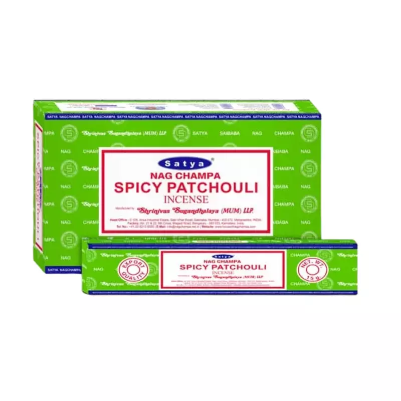 Satya Incense - Spicy Patchaouli