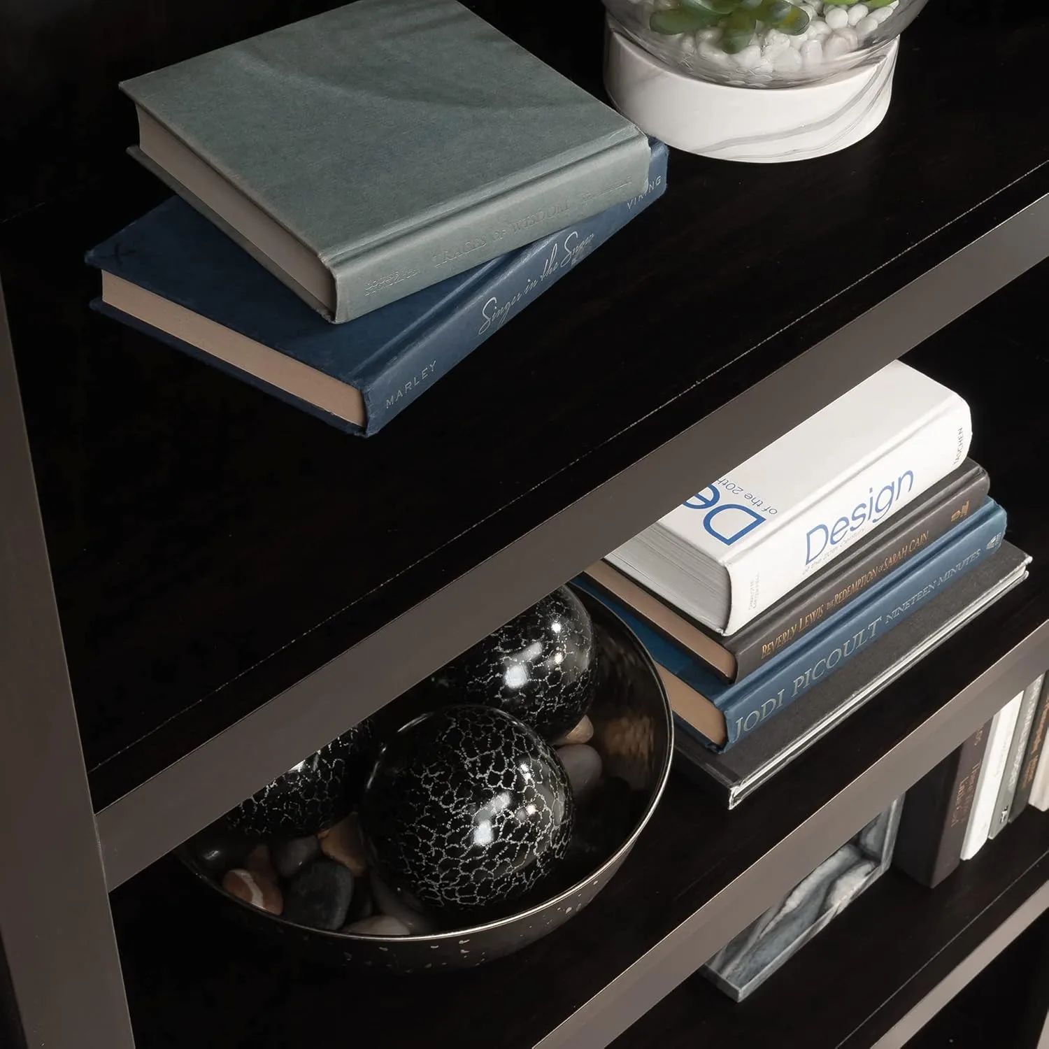 Sauder Select 5-Shelf Engineered Wood Bookcase