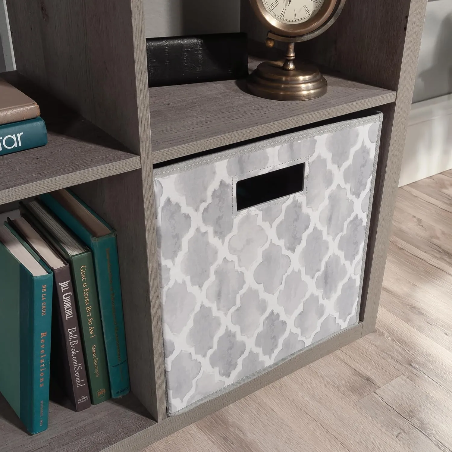 Sauder Select 44inH 6-Cube Organizer Storage Bookcase