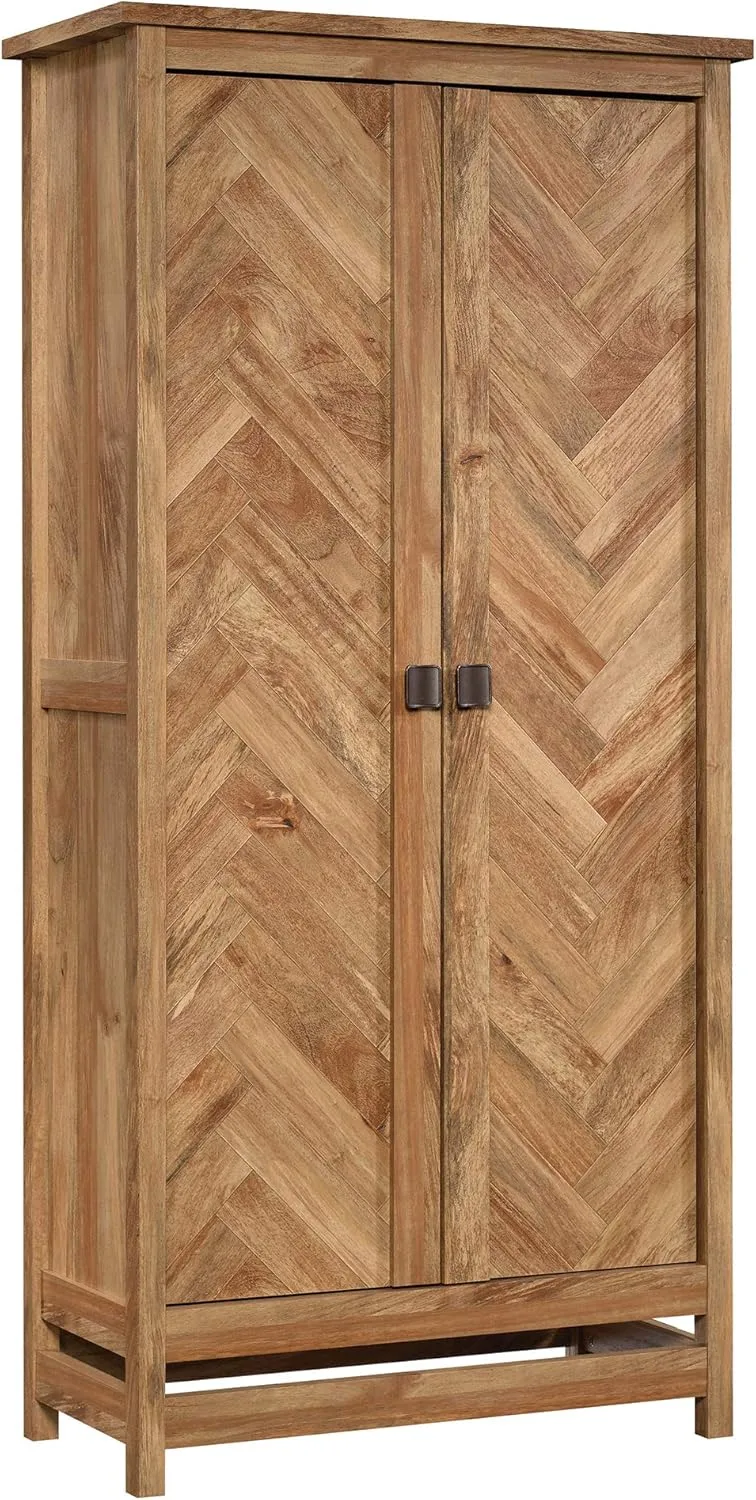 Sauder Cannery Bridge Storage Cabinet/ Pantry Cabinet, Sindoori Mango finish L: 35.20" x W: 16.26" x H: 71.97" Sindoori
