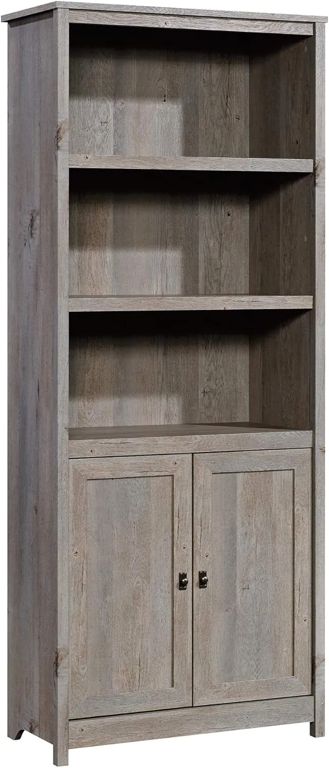 SAUDER Cottage Road 72in Library Bookcase with Doors and Adjustable Shelves