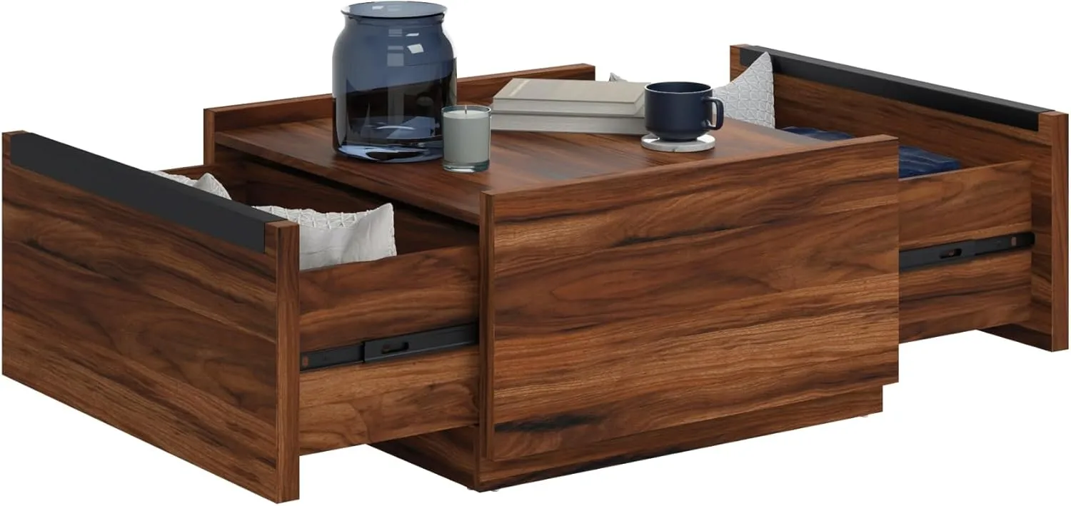 SAUDER Manhattan Gate Modern Square Coffee Table