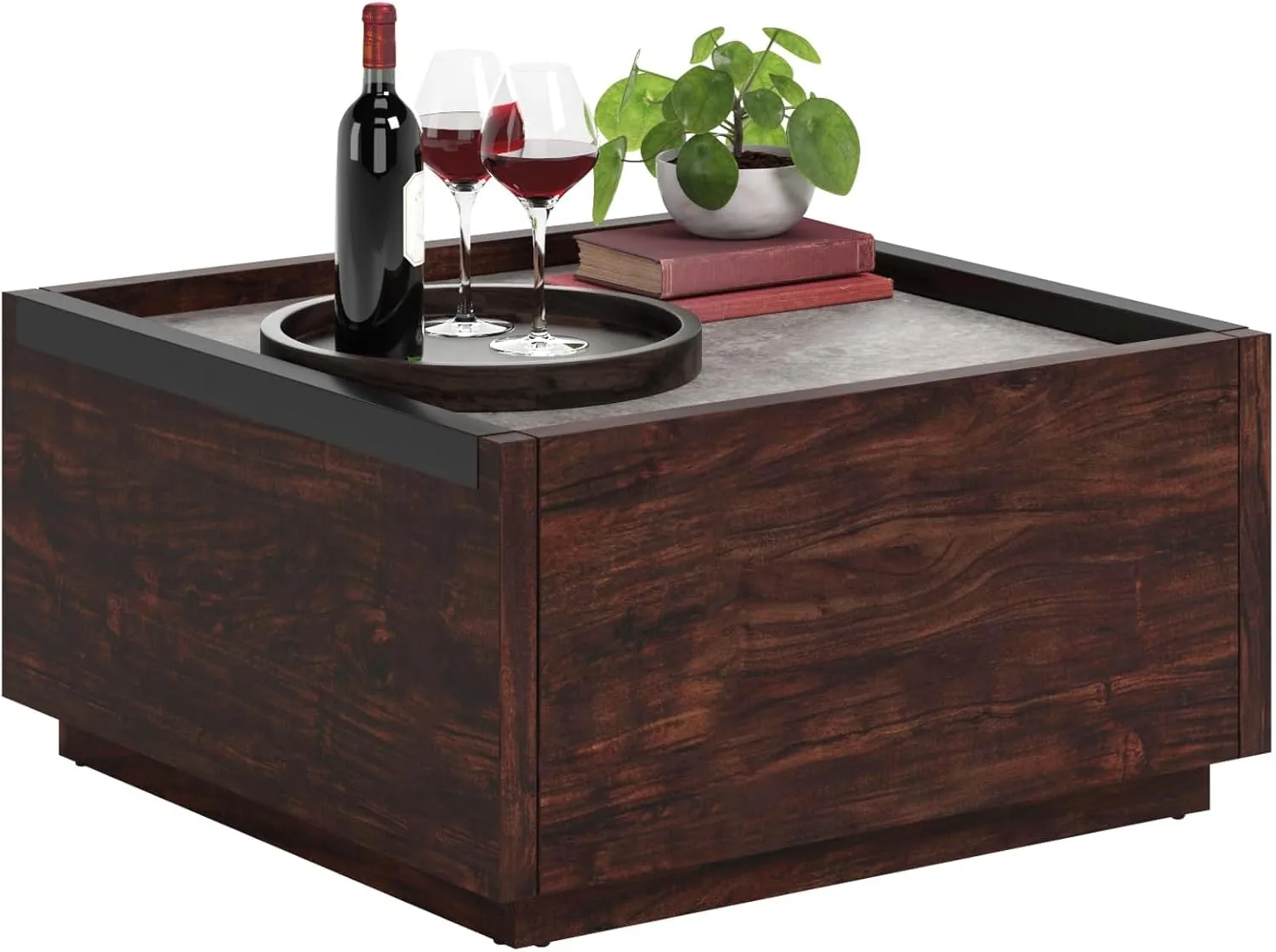 SAUDER Manhattan Gate Modern Square Coffee Table
