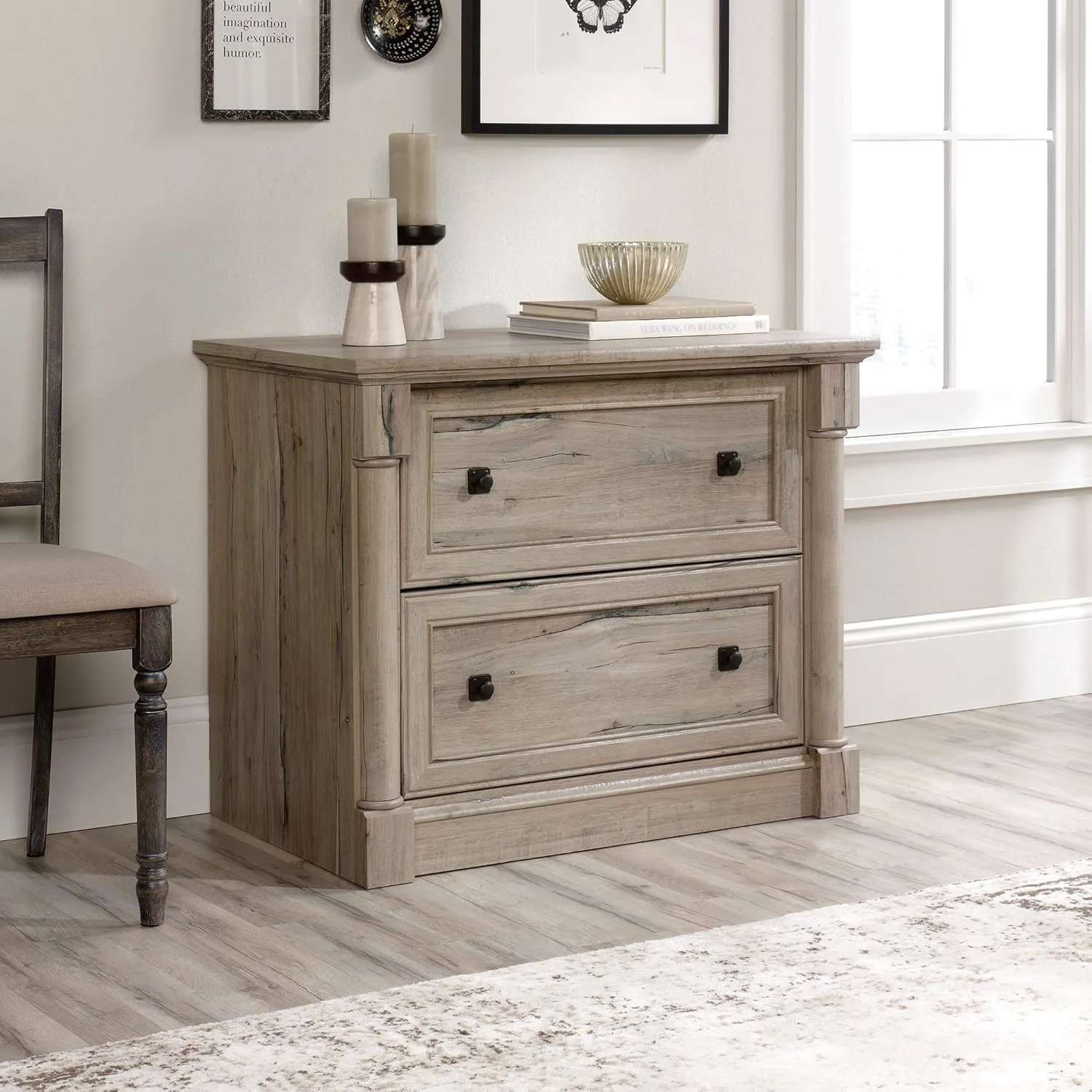 Sauder Palladia 2-Drawer Lateral File Cabinet