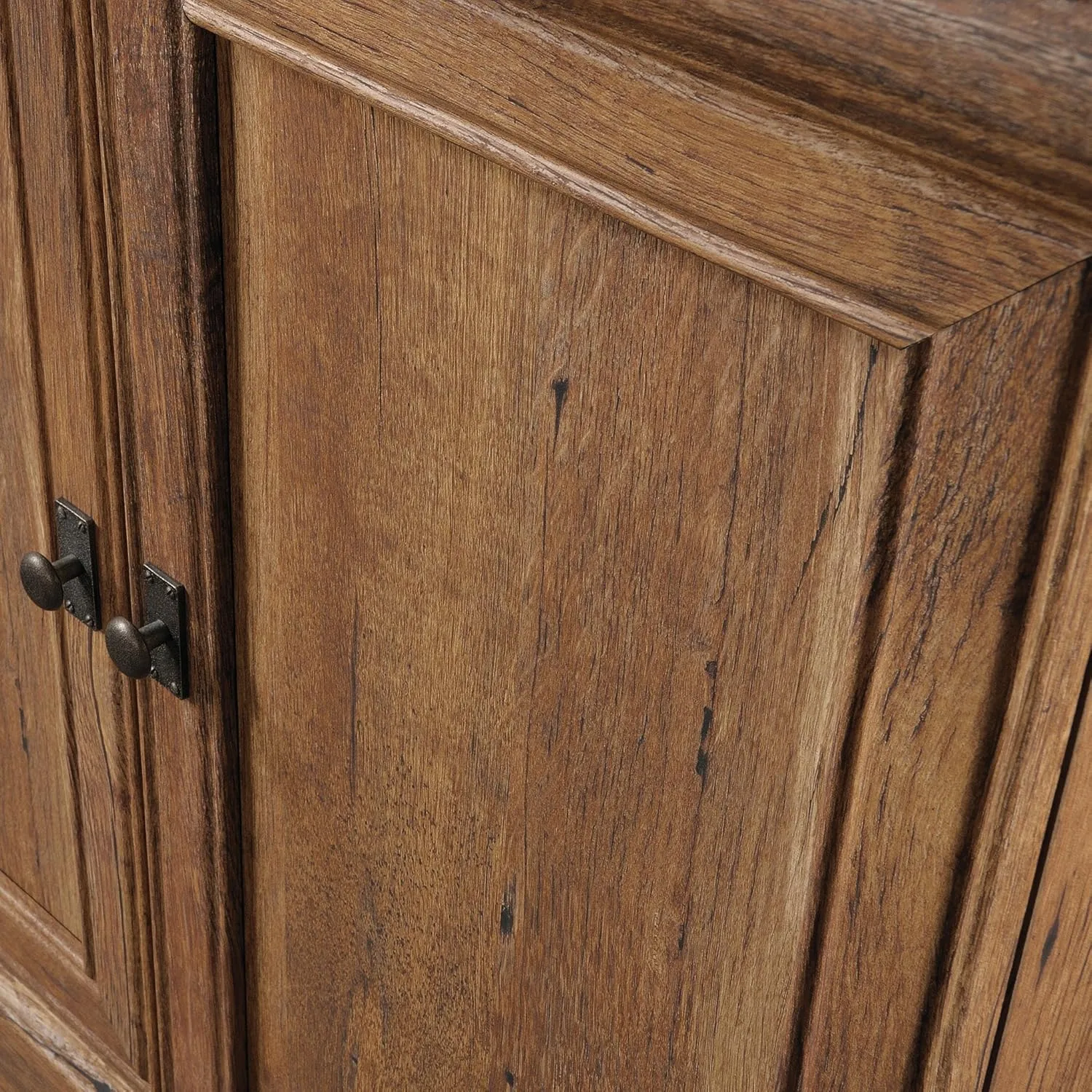 SAUDER Palladia 5-Shelf Library Bookcase with Doors