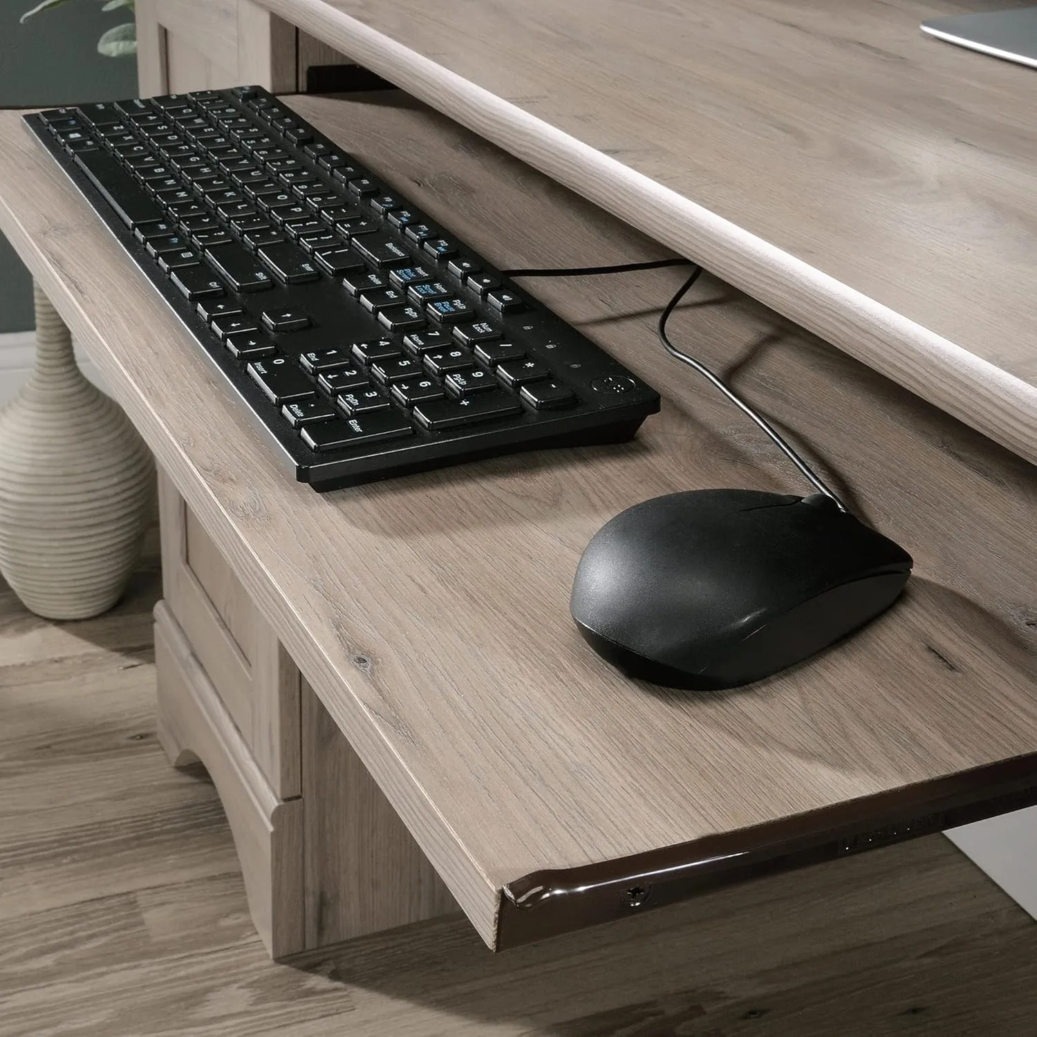 Sauder Select 60inW Double-Pedestal Computer Desk