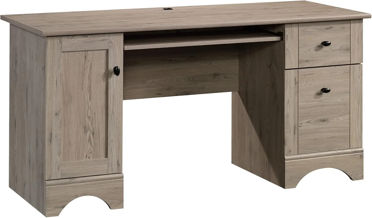 Sauder Select 60inW Double-Pedestal Computer Desk