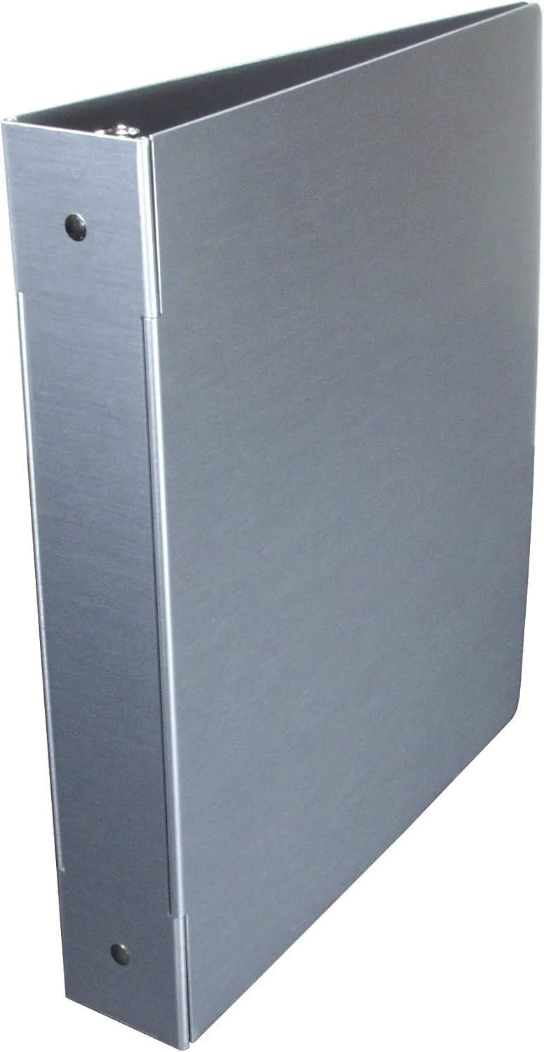SAUNDERS Tuffbinder Recycled Aluminum Ring Binder, Letter Size