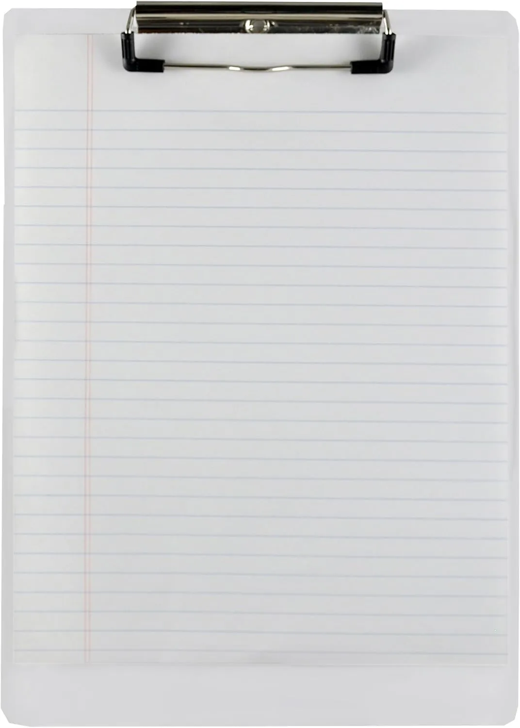 Saunders US-Works 21565 Acrylic Clipboard - Clear, Letter/A4 Size, High-Clarity Shatter Resistant Writing Clipboard