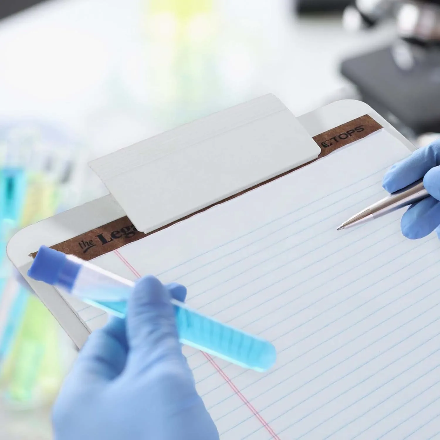 SAUNDERS Letter Antimicrobial Clipboard with Low-Profile Clip