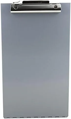 SAUNDERS Cruiser-Mate Aluminum Storage Clipboard with Dual Compartments