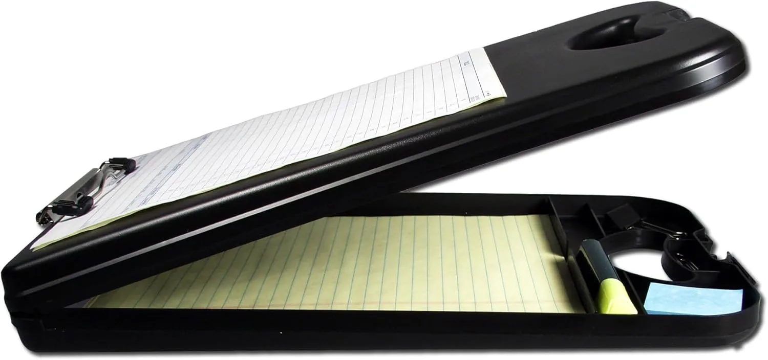 SAUNDERS DeskMate II Plastic Storage Clipboard