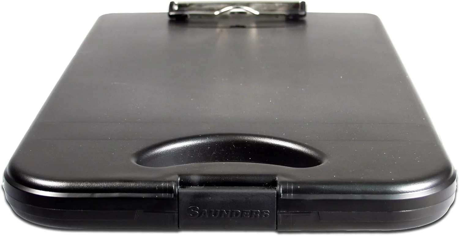 SAUNDERS DeskMate II Plastic Storage Clipboard