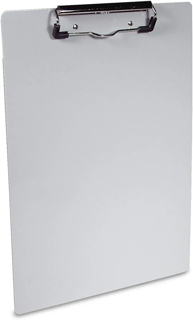 SAUNDERS Recycled Aluminum Clipboard with Low Profile Clip