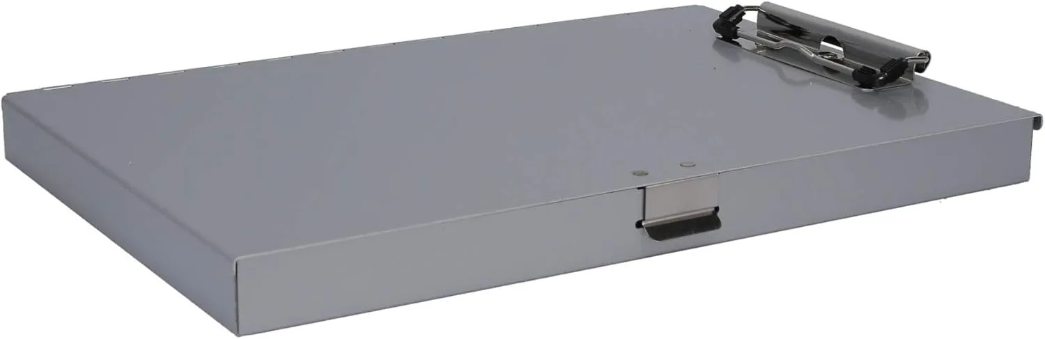 Saunders Tuffwriter Recycled Aluminum Storage Clipboard, 0.5" Clip Capacity, Holds 8.5 x 11 Sheets