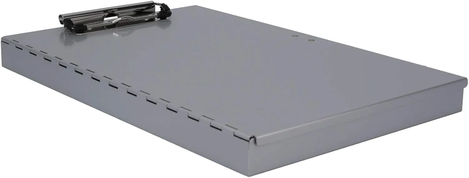 Saunders Tuffwriter Recycled Aluminum Storage Clipboard, 0.5" Clip Capacity, Holds 8.5 x 11 Sheets