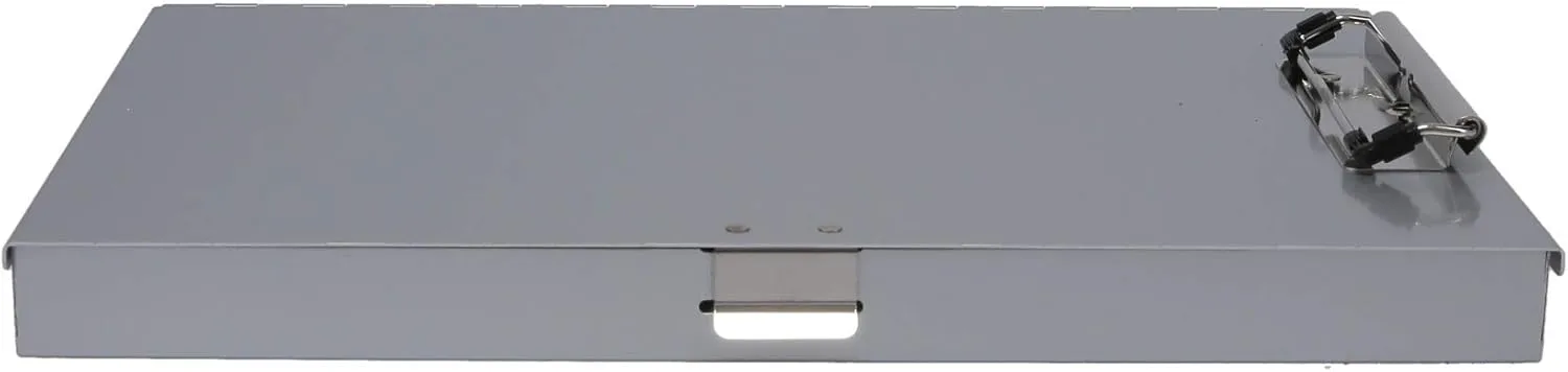 Saunders Tuffwriter Recycled Aluminum Storage Clipboard, 0.5" Clip Capacity, Holds 8.5 x 11 Sheets