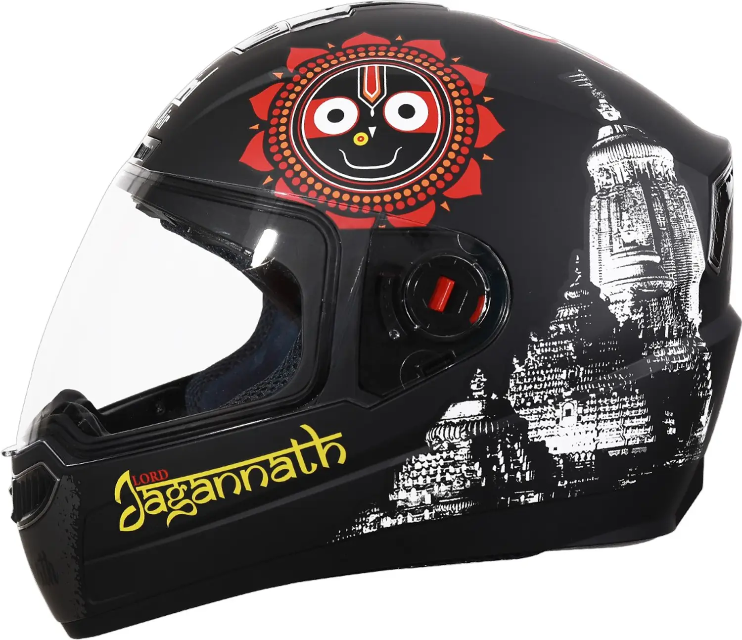 STEELBIRD SBA-1 JAGANNATH MATT BLACK / WHITE C/V (M)