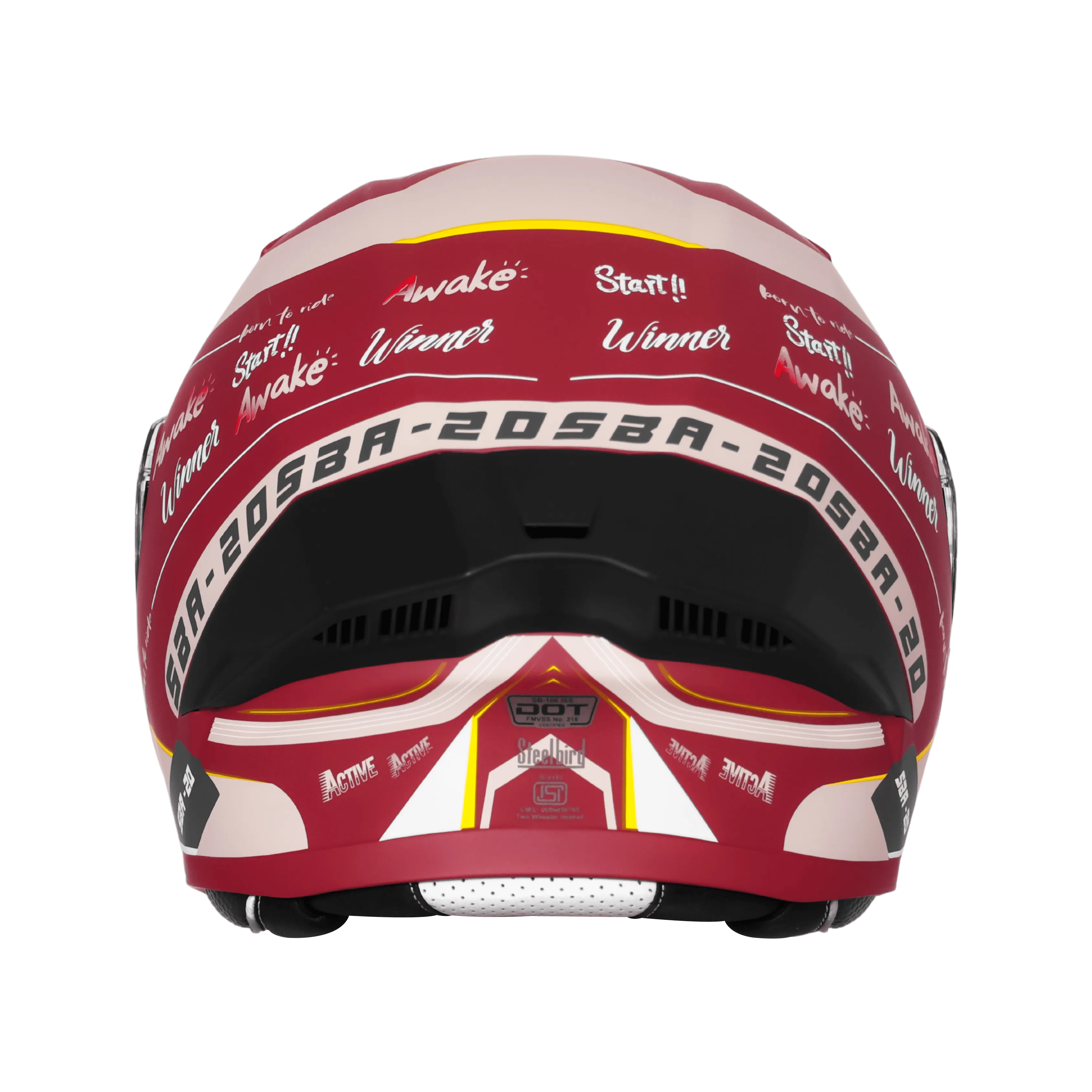 STEELBIRD SBH-20 ISS SILVER BORN TO RIDE MATT MAROON/DESERT STORM C/V 600MM ISI+DOT STEELBIRD SBH-20 ISS SILVER BORN TO RIDE MATT MAROON/DESERT STORM C/V 600MM ISI+DOT
