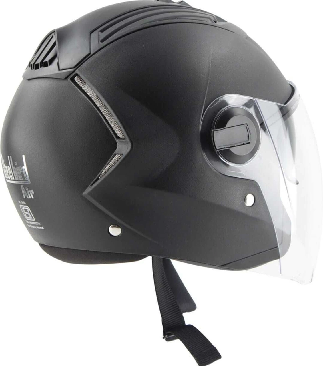 STEELBIRD SBA-3 ISS RVR DASHING BLACK C/V 580MM (M) STEELBIRD SBA-3 ISS RVR DASHING BLACK C/V 580MM (M)