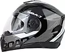 STEELBIRD SBA-7 ISS ROAD GLOSSY BLACK/GREY C/V (L)