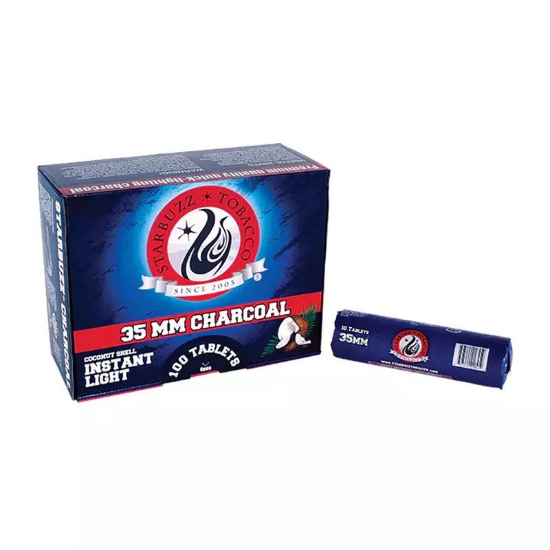 STARBUZZ CHARCOAL 35MM BLUE BOX