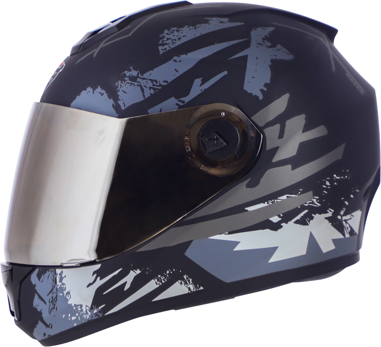 STEELBIRD SBH-11 ZOOM RACER MATT BLACK/GREY C/V 580 MM (M) STEELBIRD SBH-11 ZOOM RACER MATT BLACK/GREY C/V 580 MM (M)