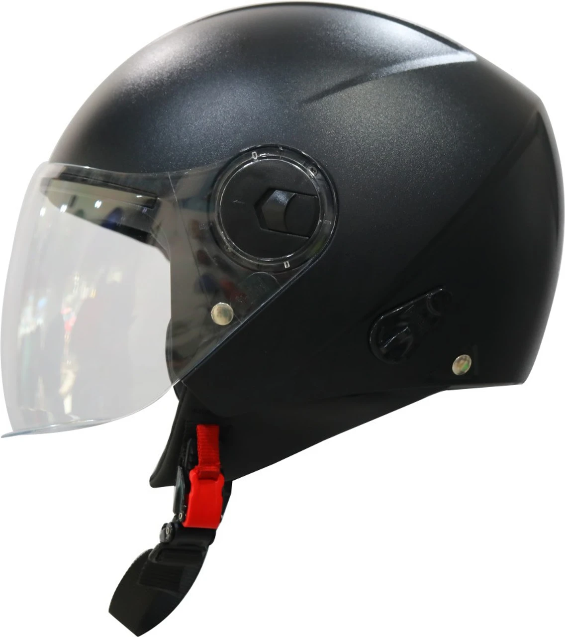 STEELBIRD SBH-20 ZIP NATURAL BLACK C/V (L)