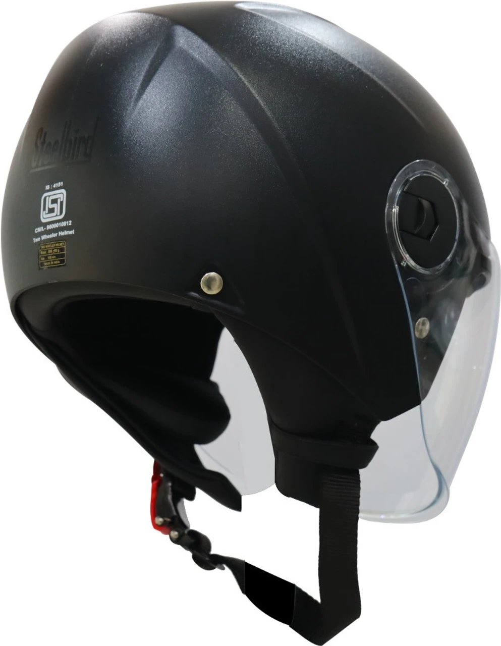 STEELBIRD SBH-20 ZIP NATURAL BLACK C/V (L) STEELBIRD SBH-20 ZIP NATURAL BLACK C/V (L)