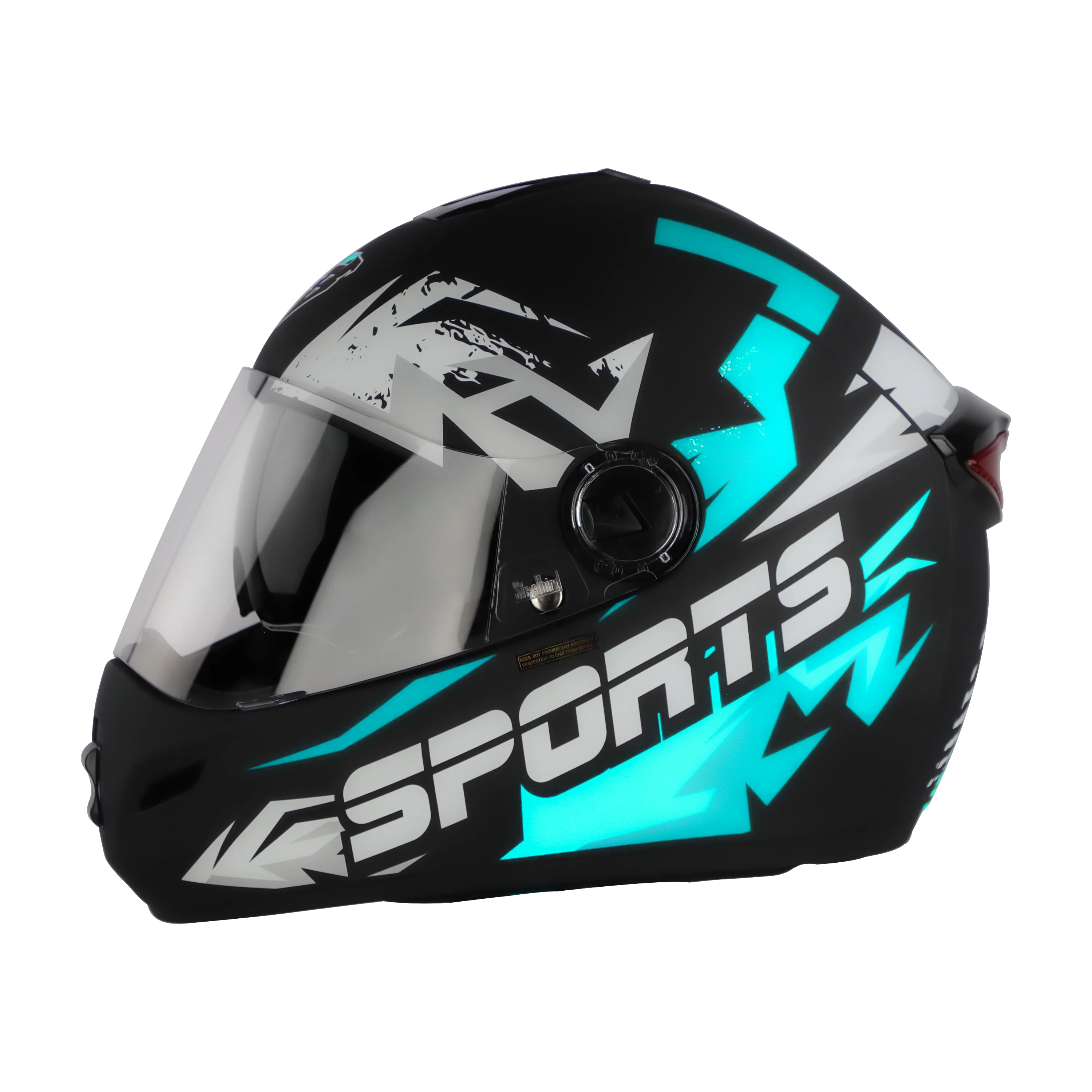 STEELBIRD SBH-34 ROX ISS R SPORTS GLOSSY BLACK/JAZZ BLUE C/V 600 MM (L) STEELBIRD SBH-34 ROX ISS R SPORTS GLOSSY BLACK/JAZZ BLUE C/V 600 MM (L)