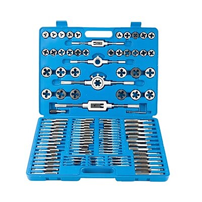 TAPS AND DIE INCH METRIC SET
