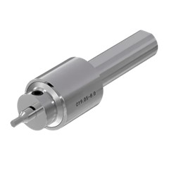 Hexagonal Lathe Rotary Broaching Punching Tool Holder - 1" Shank