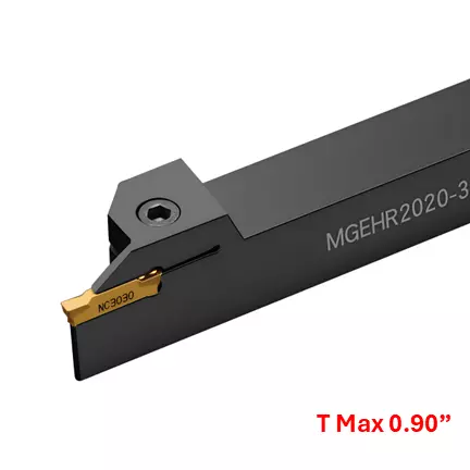 KGER500 Holder For Grooving, Turning, Parting off, Relief, Profile Machining Size 1x1"
