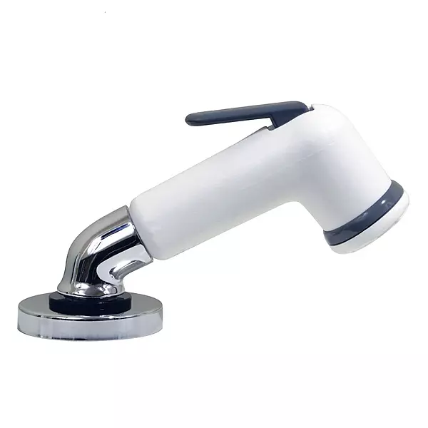 Scandvik 10191P Elbow Sprayer - Handle Pull Out - White W/6' Hose