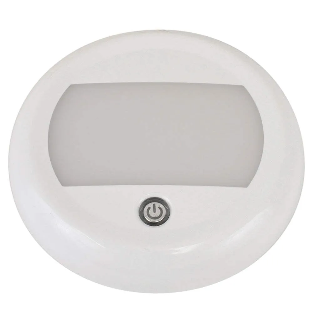 Scandvik 5" Dome Light w/Switch & 3 Stage Dimming - 10-30V - IP67