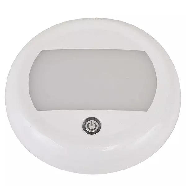 Scandvik 5" Dome Light w/Switch & 3 Stage Dimming - 10-30V - IP67