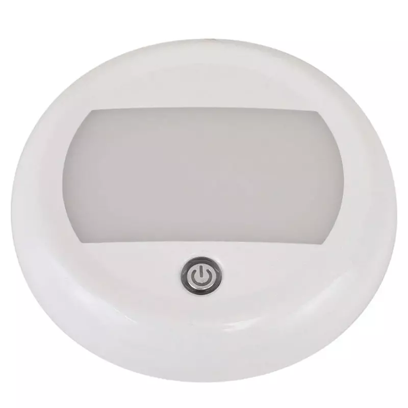 Scandvik 5" Dome Light w/Switch & 3 Stage Dimming - 10-30V - IP67
