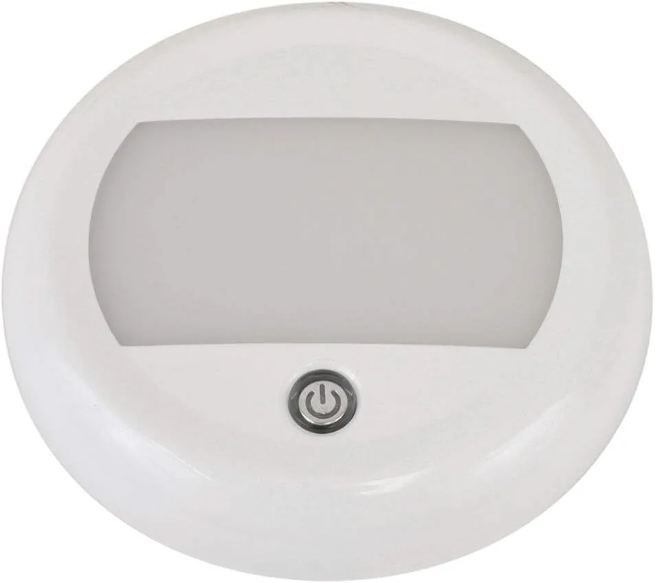 Scandvik 5" Dome Light w/Switch & 3 Stage Dimming - 10-30V - IP67