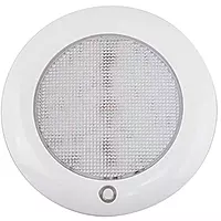 Scandvik Slim 5" Dome Light - Warm White/Red - 10-30V