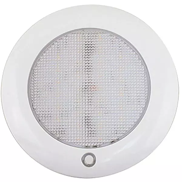 Scandvik Slim 5" Dome Light - Warm White/Red - 10-30V