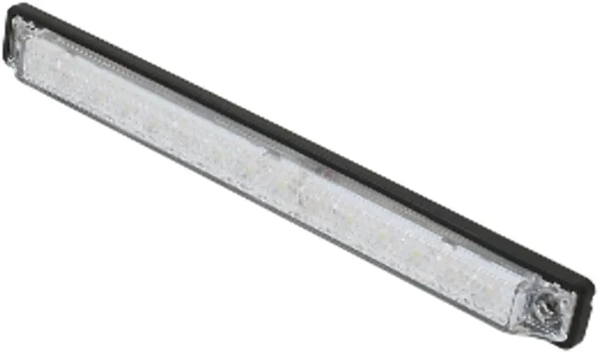 Scandvik 8" LED Light Strip - White w/Gasket - 12V
