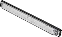 Scandvik 8" LED Light Strip - White w/Gasket - 12V