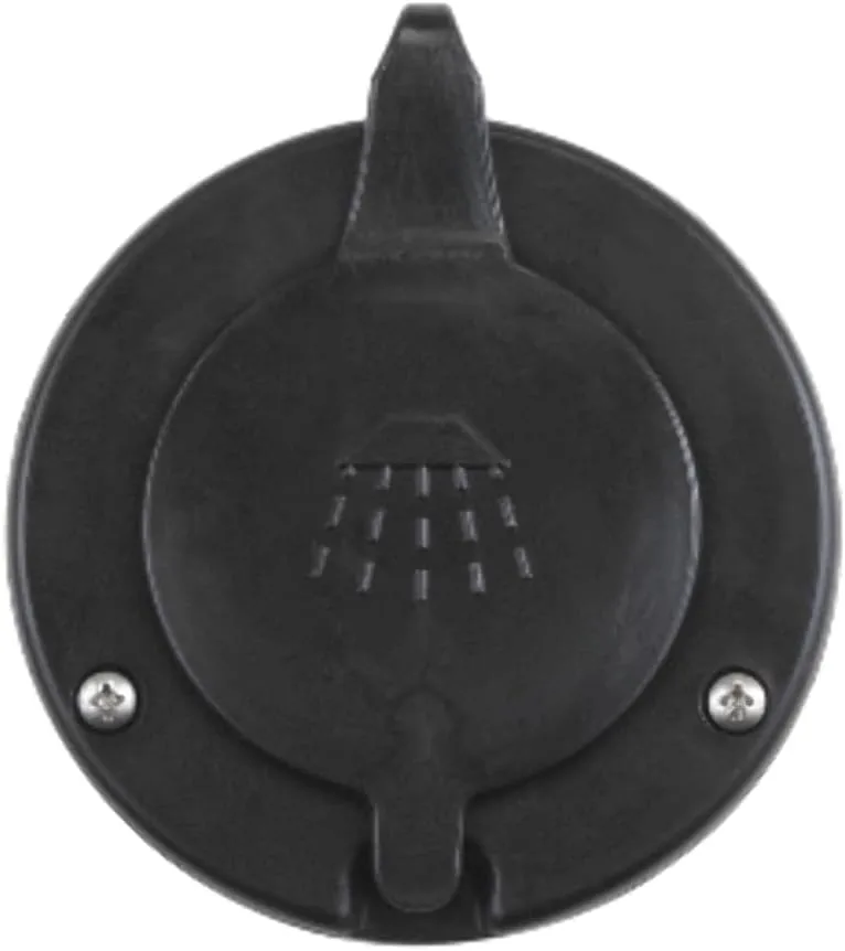 Scandvik Black Cap & Container f/Scandvik Recessed Shower