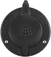 Scandvik Black Cap & Container f/Scandvik Recessed Shower